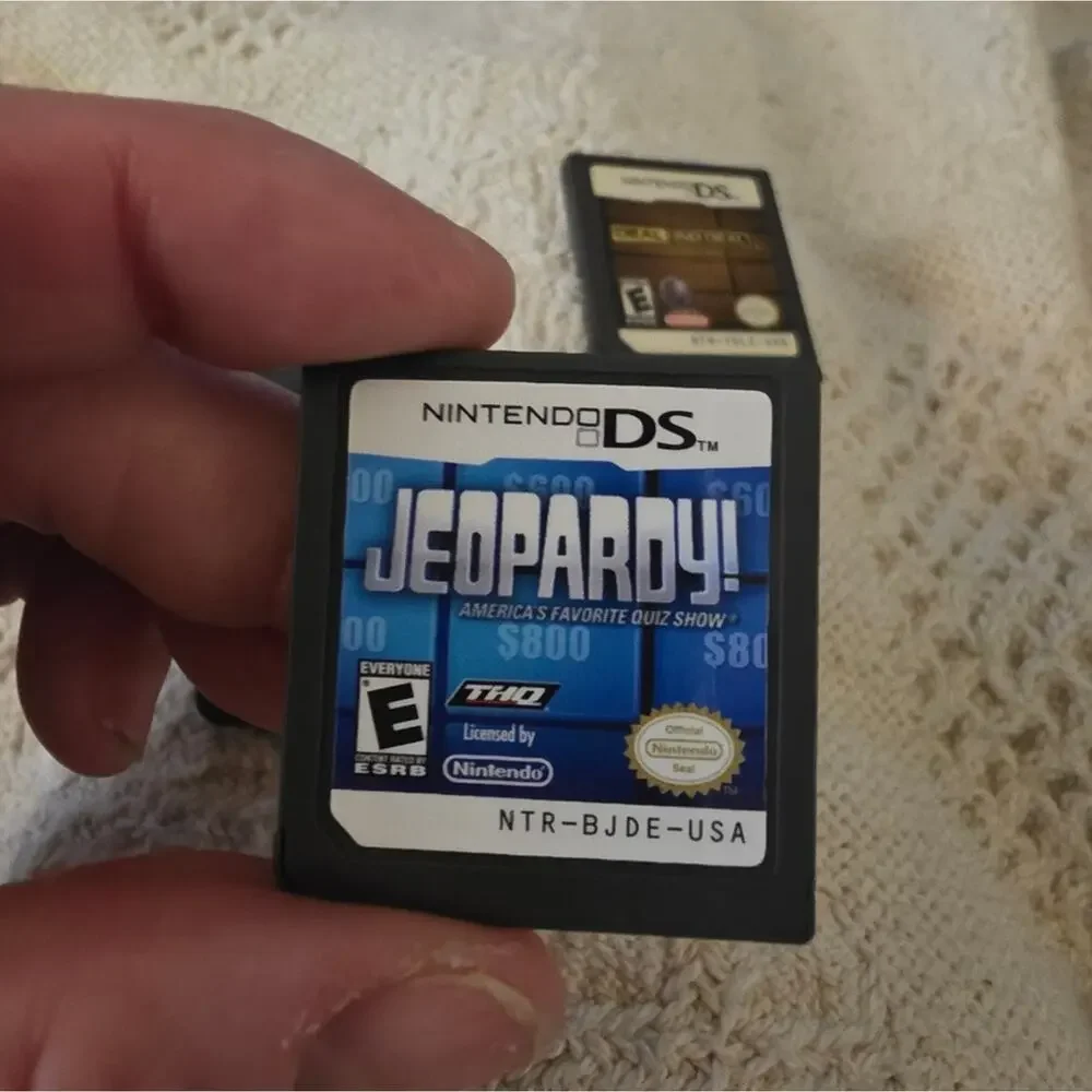 Nintendo DS Game Lot The Price Is Right Deal Or No Deal Jeopardy Are You Smarter